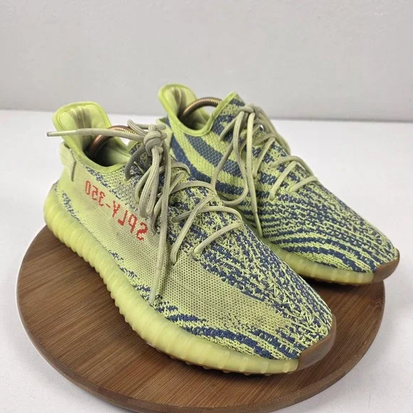 Adidas Yeezy Boost 350 V2 Semi Frozen Yellow Shoes Mens Size 11 Sneakers B37572